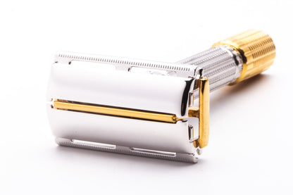1958 D3 Gillette Executive Fatboy Adjustable Double Edge Safety Razor | Prospector Edition