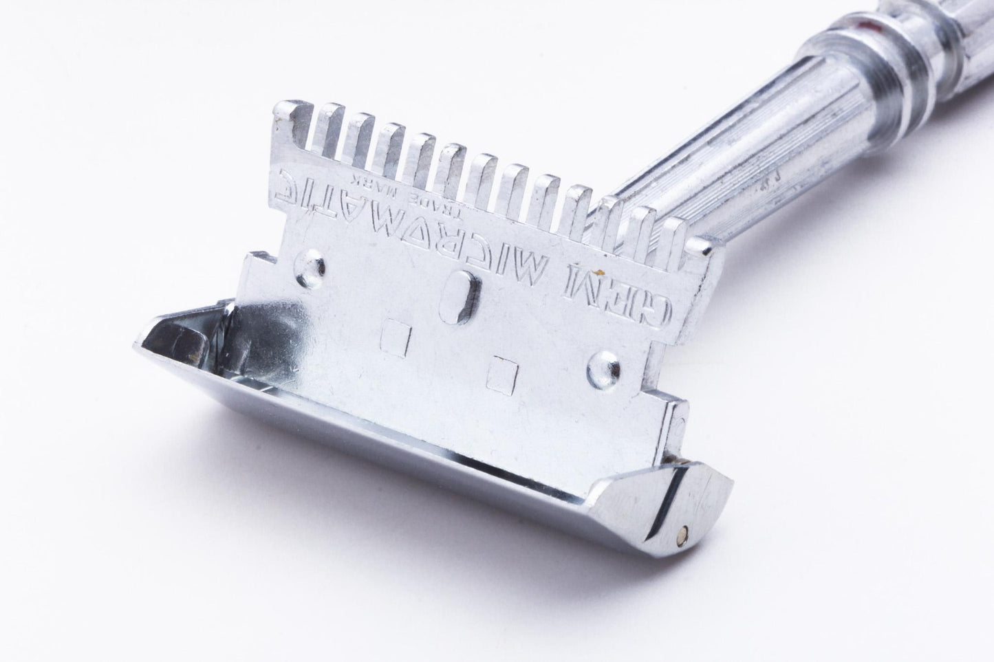 1940's Gem Micromatic "Bullet Tip" Single Edge Safety Razor Set | Original Condition