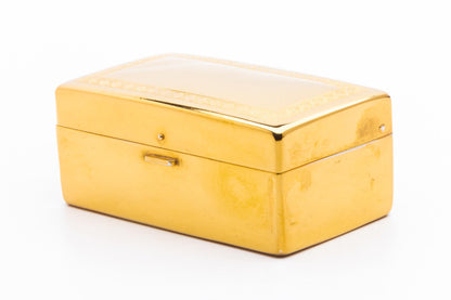 1920's Gillette NEW Bostonian Double Edge Safety Razor Set | 24K Gold Revamp