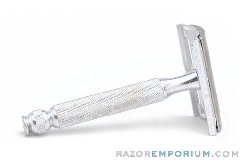1960s Gillette Ball End Tech Razor Set - Made in England