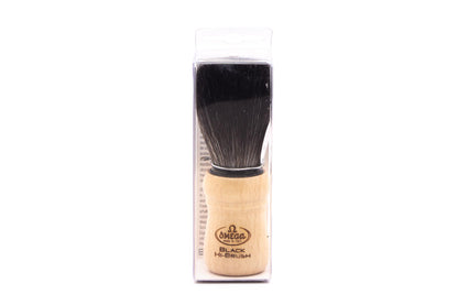 Omega 196228 Black HI-BRUSH Synthetic Shaving Brush