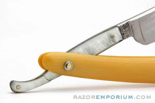 5/8" Fernandez Mother of Pearl Shave Ready Straight Razor