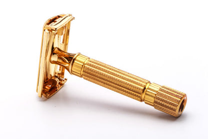 1946 Gillette Aristocrat Double Edge Saftey Razor Set With Blade Bank