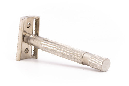 Parker 55SL Slant  DE Safety Razor Satin Chrome