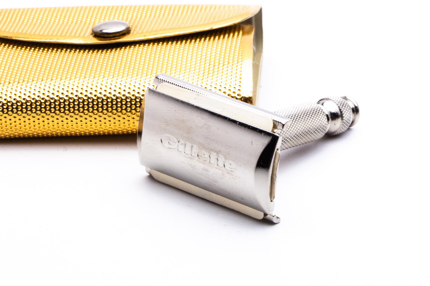 1966 L2 Gillette Ball End Travel Set With Blades | Original Condition