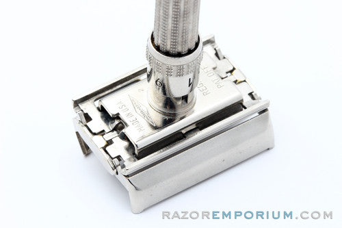 1964 Gillette Slim Adjustable J2 Double Edge Safety Razor