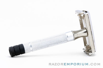 1951 Gillette Black Tip Super Speed DE Razor W3