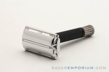 1988 I1 Gillette Black Handle Super Speed Safety Razor