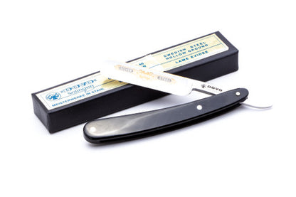 5/8" Dovo Prima Steel Silver Straight Razor