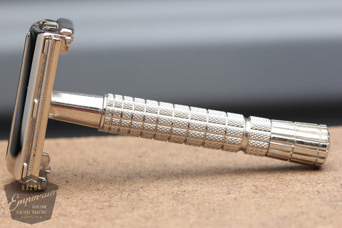 Gillette 1954  Medium Flair Tip Super Speed Safety Razor Z2 * Revamped - Nickel