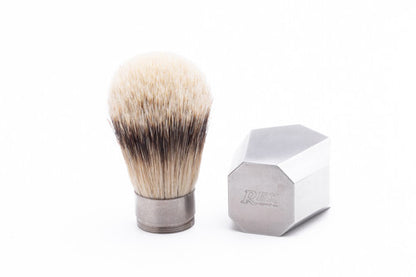 REX Supply Co. Deco Stainless Steel Shaving Brush