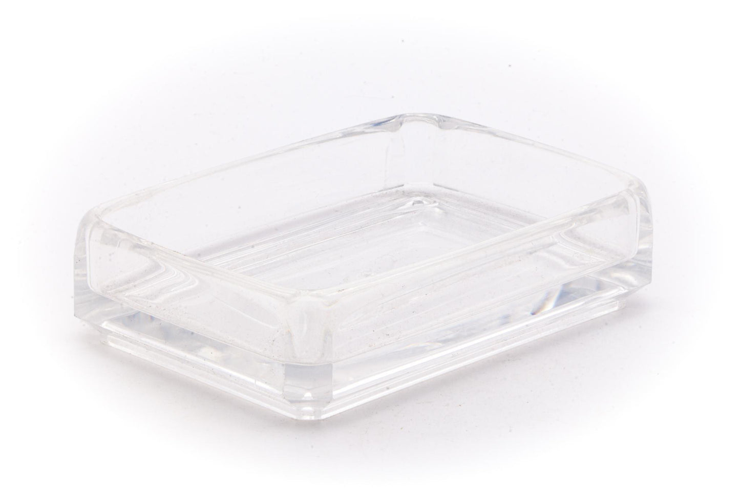 Plastic Soap Dock or Razor Holder for Sink or Counter