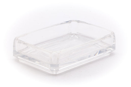 Plastic Soap Dock or Razor Holder for Sink or Counter