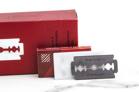Barbero Platinum Double Edge Razor Blades