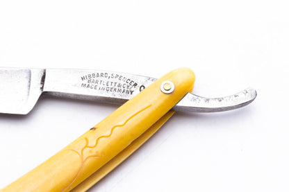 4/8" Hibbard Spencer Bartlett Co Straight Razor Square Point | Germany