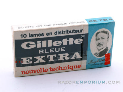 Gillette Blue Double Edge (10) - Razor Blade Dispenser