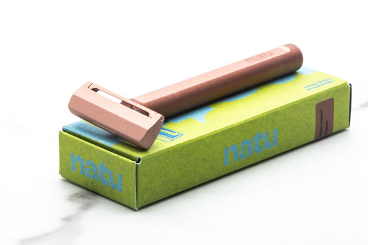NATU | Copper Pivoting Head Single Edge Safety Razor