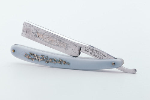6/8" Filarmonica Doble Temple #13 Straight Razor w/ Coffin | Spain