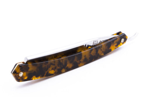 5/8" Thiers-Issard Evide Sonnant Extra Straight Razor | Faux Tortoise Shell