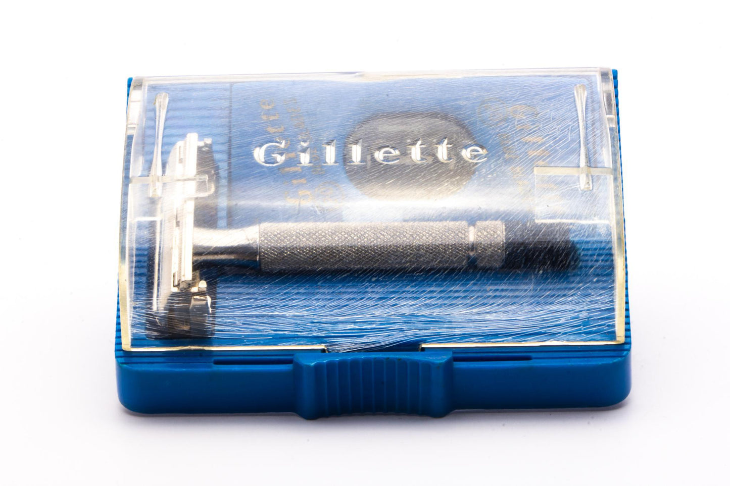 1952 X3 Gillette Black Tip Super Speed Safety Razor Set | Original Condition