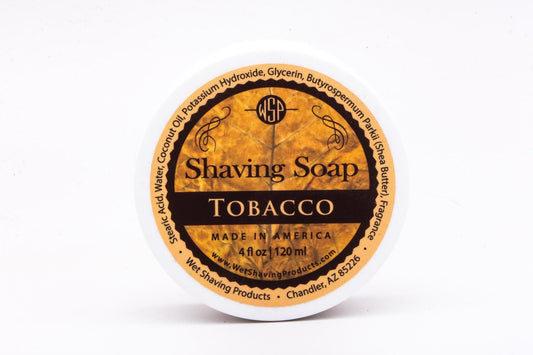 WSP- Rustic Shaving Soap - Tobacco 4.7oz