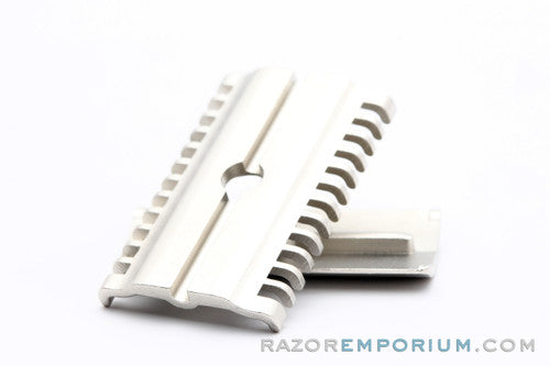 1930's Gillette NEW Long Comb Head | Satin Nickel Revamp | Universally Threaded