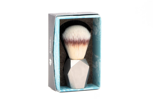 REX Supply Co. Deco Stainless Steel Shaving Brush