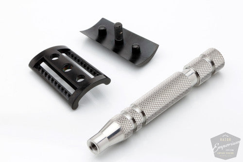 iKon Stainless Steel DLC Slant Razor