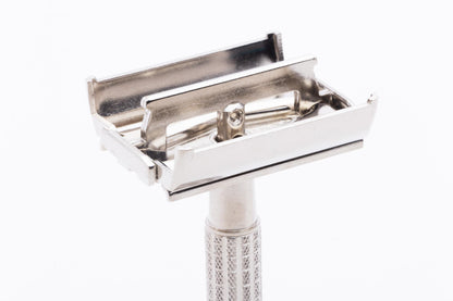 1957 C4 Gillette Flare Tip Super Speed Safety Razor Set | Original Condition
