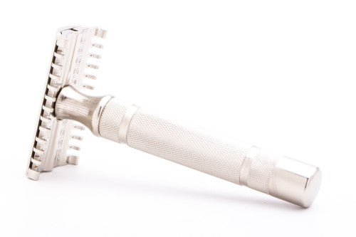1930's Gillette DE Safety Razor Long Comb | Nickel Revamp