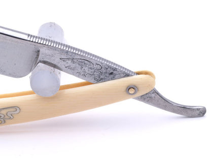 11/16" Best Silver Steel "Crown Eagle" Straight Razor | Solingen, Germany