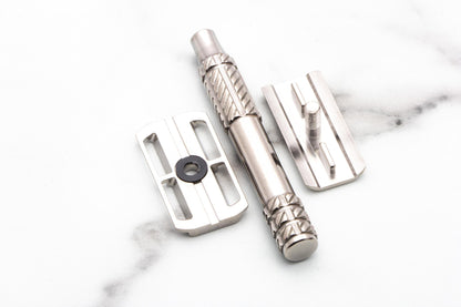 Aylsworth Razors | The APEX-Ti Polished Plus Double Edge Safety Razor