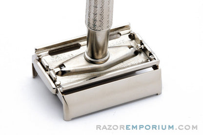 1957 Gillette C1 Flair Tip Super Speed Safety Razor | Factory Nickel Revamp