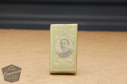 Gillette Old Type Double Edge (5) - New Old Stock (NOS) Razor Blades