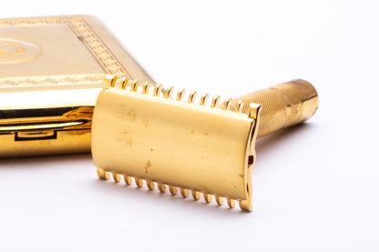 1930's Gillette NEW Long Comb Somerset Razor Set | Original Condition