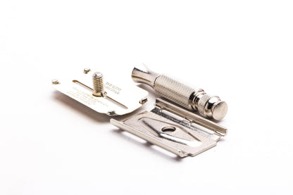 1965 K3 Gillette Travel Tech Double Edge Safety Razor Set | Original Condition