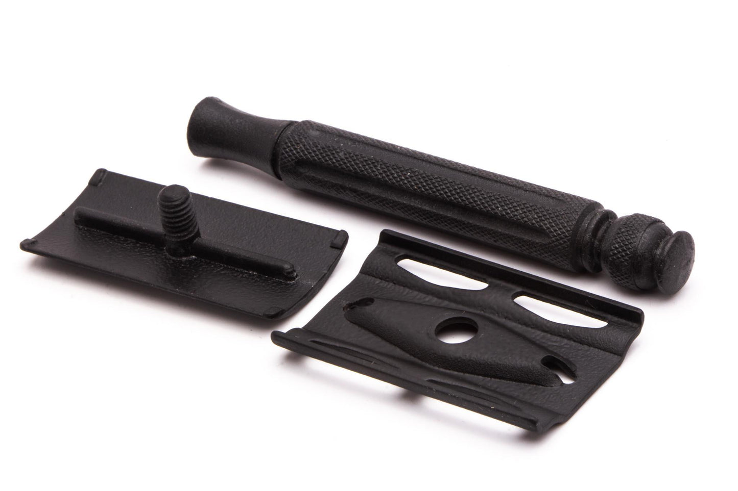 1940's Gillette WWII Tech Safety Razor w/ Black Handle & Case| Original Condition