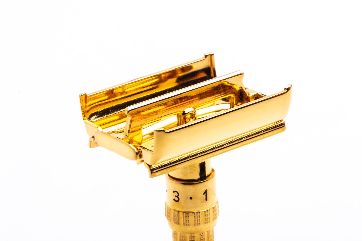 1964 J4 Gillette Slim Adjustable Double Edge Safety Razor | 24K Gold Revamp