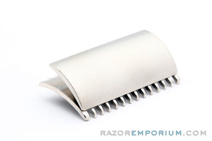 1918 Gillette Cap & Guard | Satin Nickel Revamp | Universally Threaded