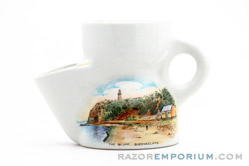 Shelley The Bluff Queenscliff Ceramic Shaving Scuttle
