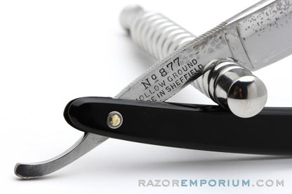 5/8" Carrara Straight Razor - Hollow Grind | Made in Sheffield