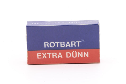 Rotbart Extra Dunn Double Edge Safety Razor Blades | NOS 10 Blades
