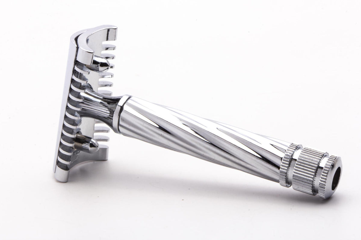 Fatip Razor Fatip Open Comb Slant Double Edge Safety Razor | Pre-Owned – Razor Emporium