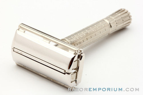 1957 C4 Gillette Flair Tip Super Speed Safety Razor | Rhodium Revamp