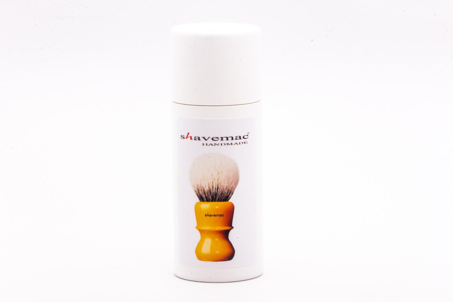 Shavemac | Silvertip 2-Band Badger Shave Brush With Butterscotch Handle