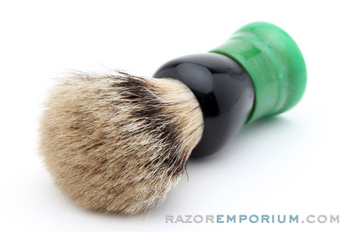 Ever-Ready Vintage Brush #150 Handle with new Silvertip Badger Knot