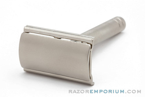 1940's Gillette BritishTech Double Edge Safety Razor - Factory Nickel