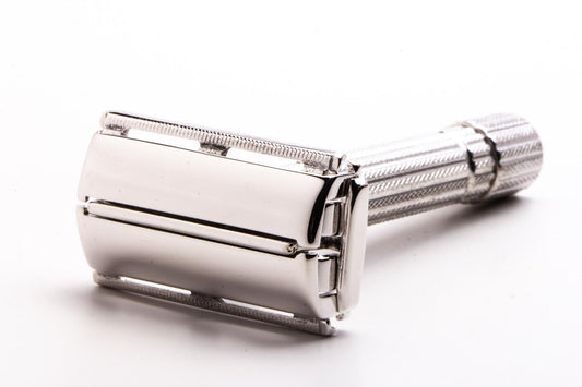 1955 A2 Gillette President Double Edge Safety Razor | Rhodium Revamp