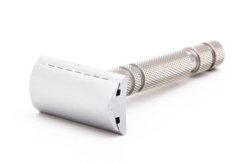 iKon Shavecraft 102 Slant OSS Stainless Steel DE Razor | Used