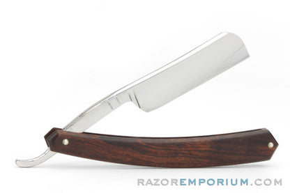 6/8" Thiers-Issard Hollow Ground Red Stamina Wood Straight Razor